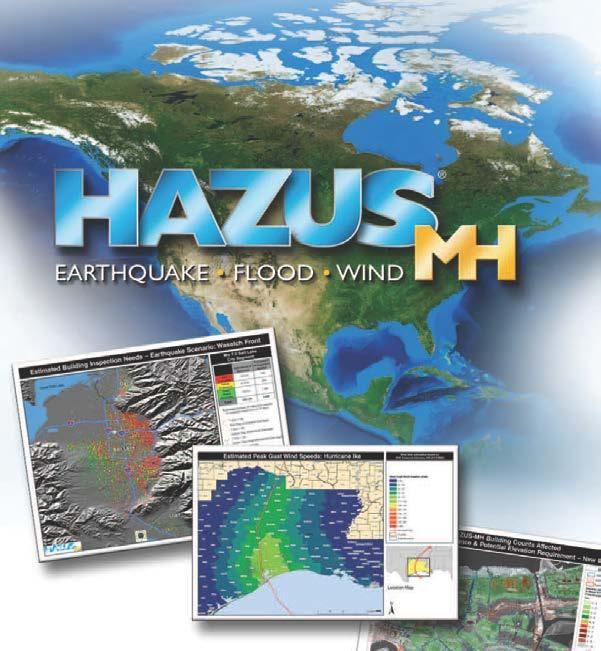 HAZUS-MH Estimates damages and losses from: