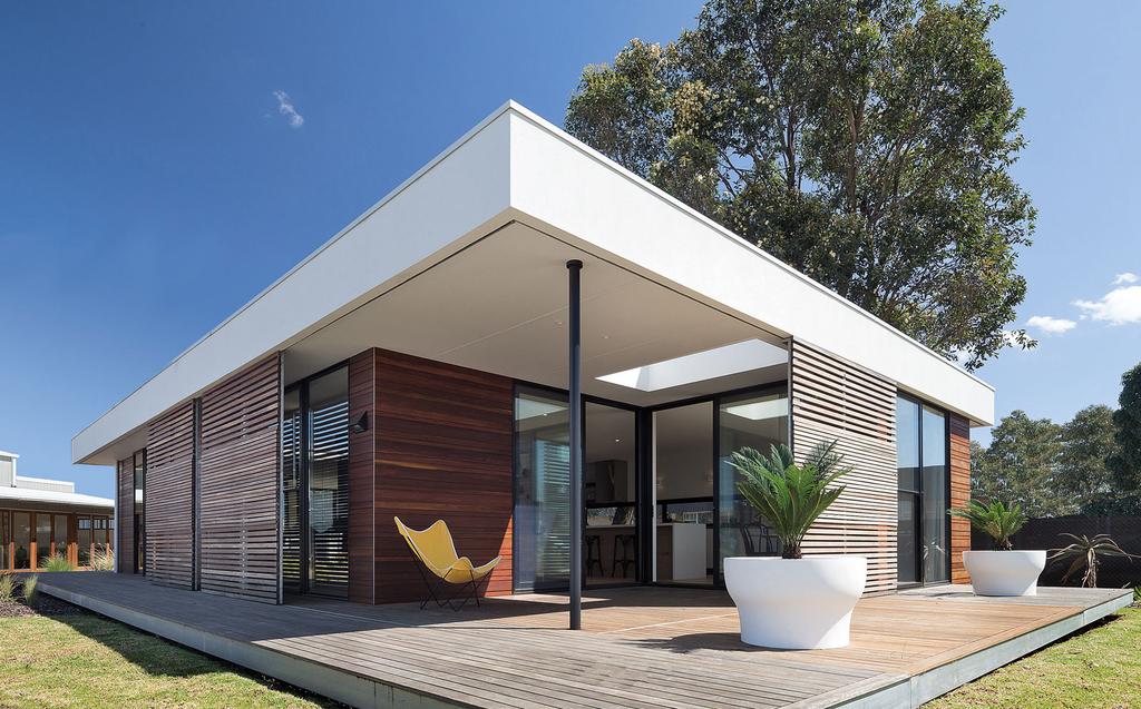 PREBUILT. Manufactured homes Prebuilt specialises in prefabricated, architecturally designed homes of different sizes. Each home can be custom designed to suit the client s brief and needs.