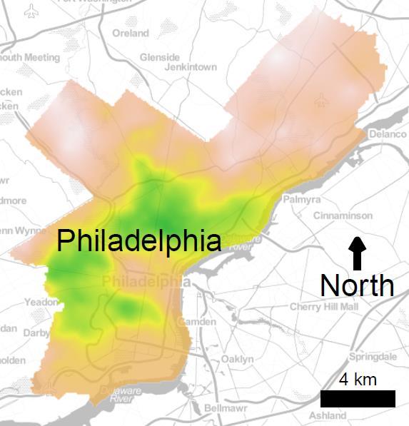 How CANVAS has been used In conjunction with a spatial sample to characterize a whole city At specific intersections for location-based pedestrian injury