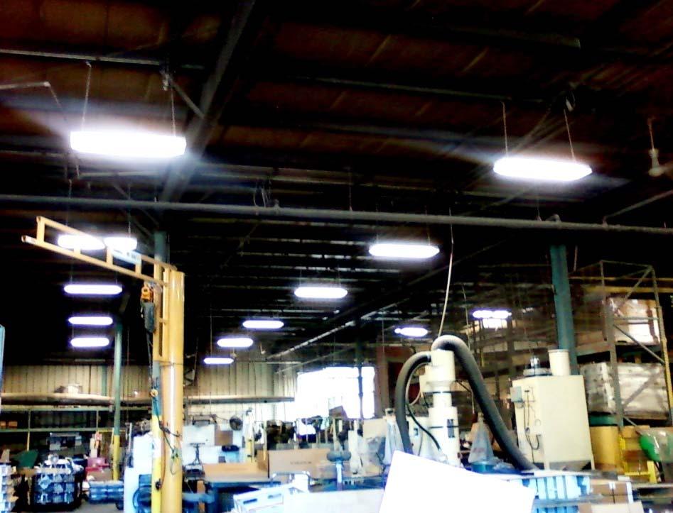 Location: Harmony, PA Project: Replaced older T12 fluorescent lamps with high efficiency T8 lamps, installed dual control occupancy sensors.