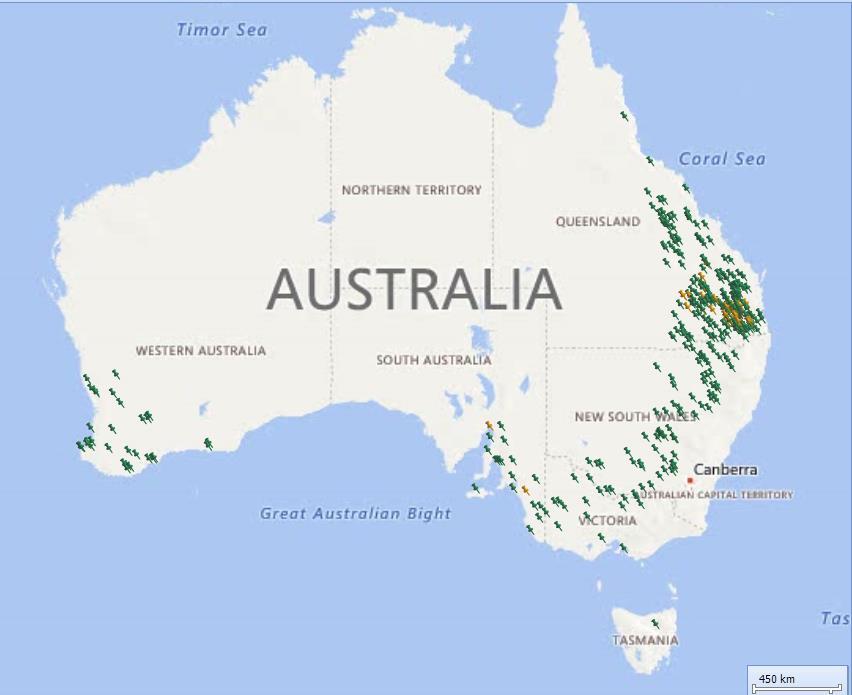 3. NFAS Participants NFAS participants are located in each State of Australia.