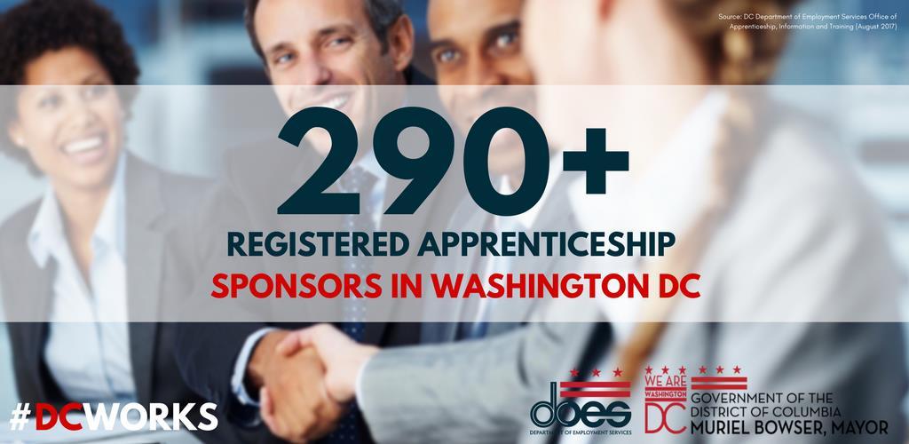 The number of people participating in apprenticeship programs