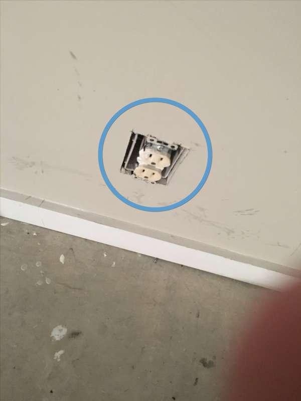 10.4.1 Lighting Fixtures, Switches & Receptacles COVER PLATES MISSING One or more receptacles are missing
