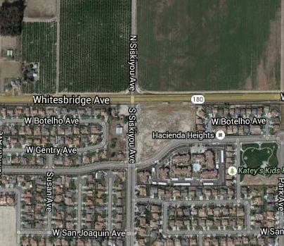 Zoning on surrounding properties is as follows: North: Outside City Limits Fresno County South: Smart Development RM 2.5 West: R-1-7 East: R-1-7 2.