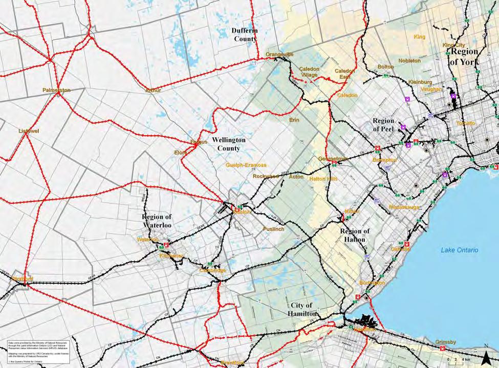 Add / Expand Non-Road Infrastructure Rail Network: Several existing and abandoned rail corridors exist beyond