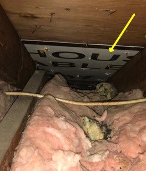 1. Access 2. Structure Attic Access at hallway ceiling. Attic light located just inside access.