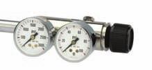 1 2 Delivery or cylinder pressure gauge Q1-226CD-165 (or 170) 3 100 0.2 7 Sintered filter and Elgiloy diaphragm 110 Q1-226AS-180 1 25 0.