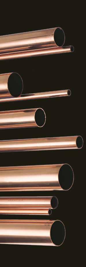 copper tube is manufactured to BSEN1057 standards using the highest grade raw materials and modern extruding and drawing technology to provide superior products for water, gas and waste in domestic,