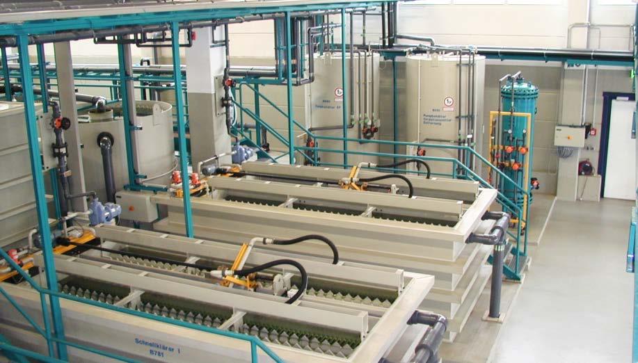 STATE OF THE ART PROCESS TECHNOLOGY ENSURES CUSTOMER BENEFIT INNOVATIVE OVIVO TECHNOLOGIES a) Physical-chemical waste-water treatment We supply fully automated installations for detoxification,