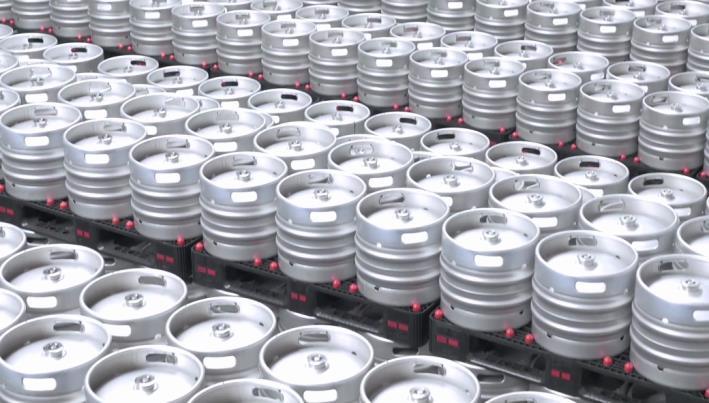 The following material is available: The new keg production plant of Entinox at