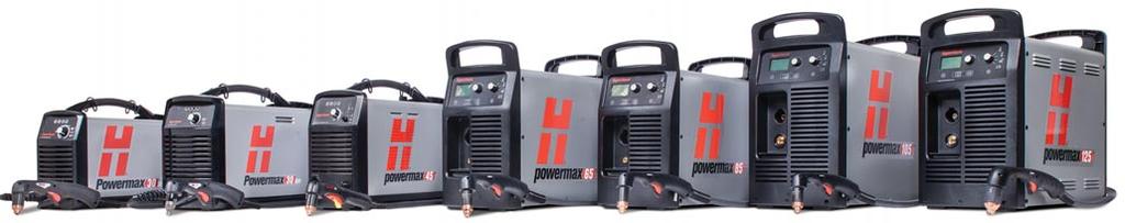 POWERMAX PRODUCT LINE All machines come complete with 7.