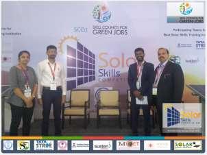 www.sscgj.in 3 Proceedings of the Competition The Solar Skills Competition was scheduled on 19 th September 2017. All the participating teams reached the Delhi and the stage was set on 18 th Only.