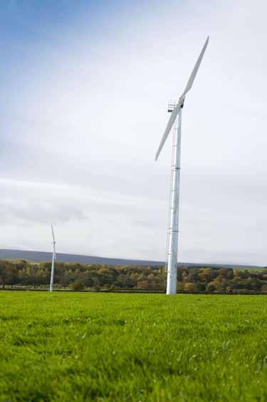 SERVICES: The energy for the building is provided by a combination of renewable energy initiatives generated from the wind, water and sun around the beautiful rural location.