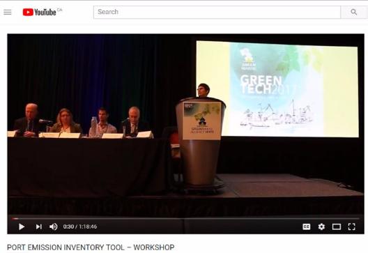 .. Read more Port Emission Inventory Tool (PEIT) workshop video Green Marine organized a workshop at its annual GreenTech conference this past spring to provide guidance on how to