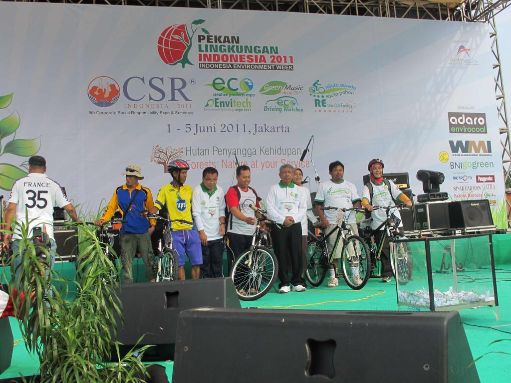 We dedicade this green funbike to the environment for the
