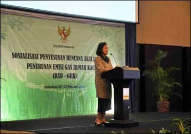 Socialization in Denpasar, Bali, marked the participation of the eastern Indonesia provinces in reducing.