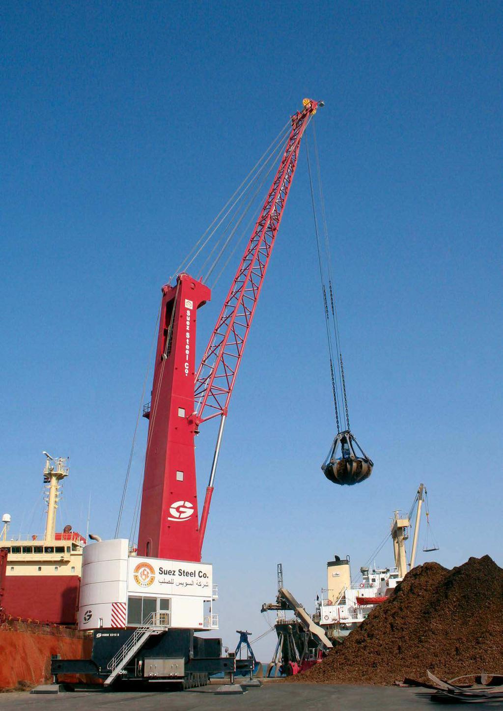 Comprehensive range of products With Mobile Harbour Cranes for all vessel sizes, terminals
