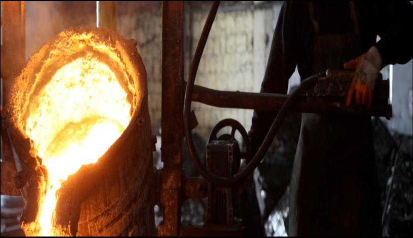 Foundry Complex ODS Casting industry is able to manufacture different kind of grey, ductile iron and cast iron with modern machines with a capacity of