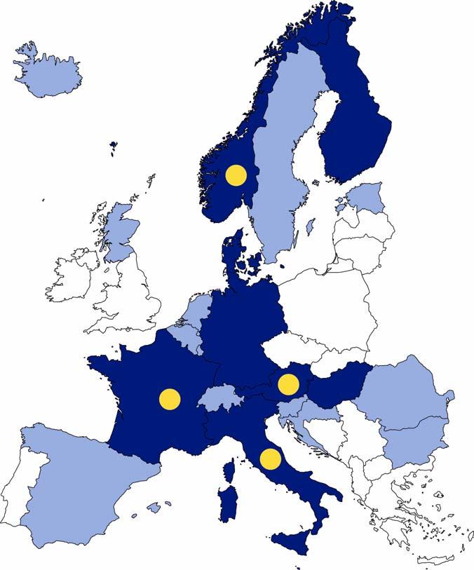 Consortium and Reference Group 8 Consortium Partners Norway (Lead) - Austria Denmark Germany - Hungary Finland - France Italy 14 Reference Group Members Belgium Bulgaria