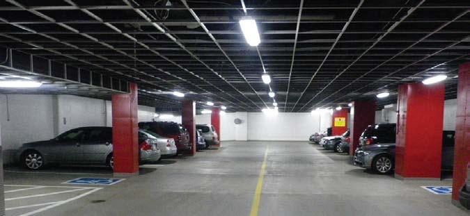 Parking garage lighting can be energy efficient, keeping costs down High-efficiency fluorescent (HIF) technology improvements make HIF an attractive solution for parking garage lighting More energy