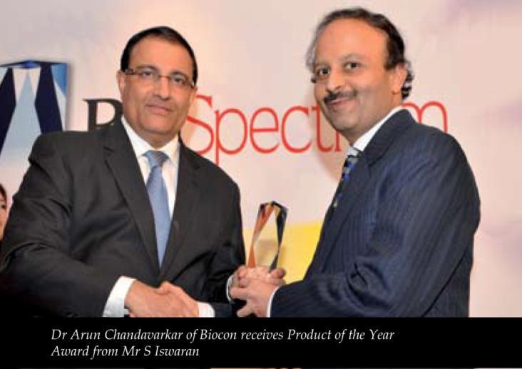 Year Received the Bio-Spectrum Asia