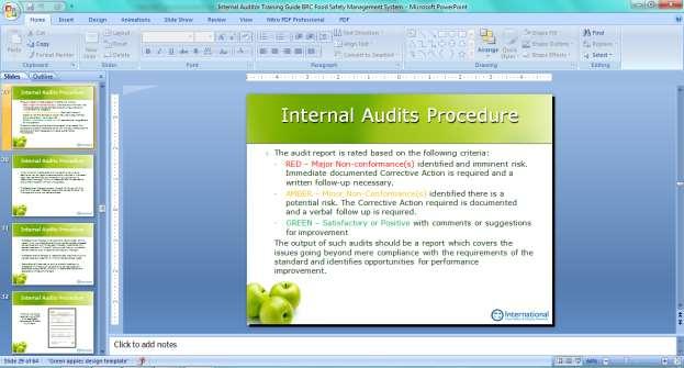 Step Seven: Internal Auditing Training & Checklists Internal Auditor Training - An interactive