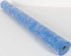 polyethylene sheet membrane with a nonwoven, polypropylene fabric on both sides, used for both waterproofing and crack isolation in interior/exterior residential and commercial applications.