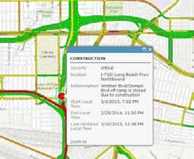 Traffic service Visualize traffic speeds - Support for live, historical and predictive traffic conditions Traffic Incidents