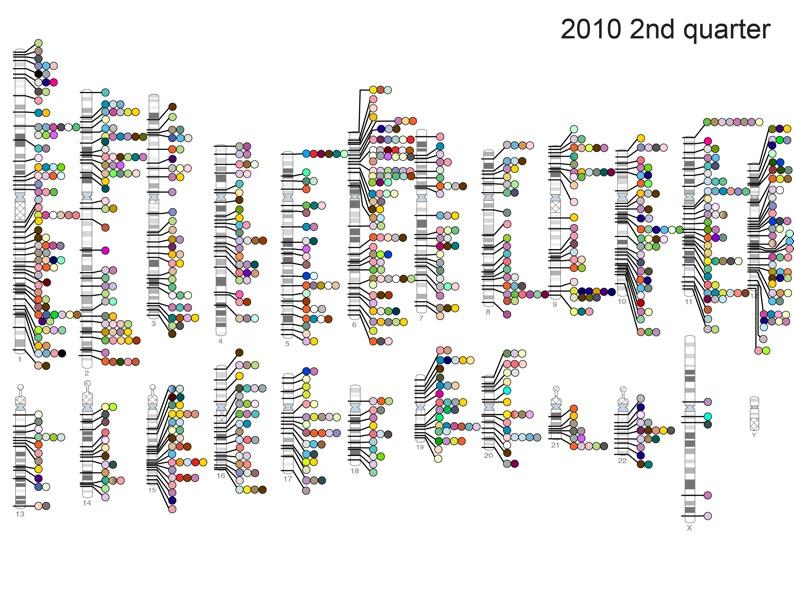 Published Genome-Wide Associations through 6/2010, 904 published GWA
