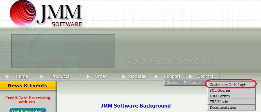 From JMM web site Login: Username = the JMM Customer Number found on the Important