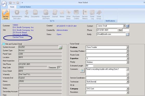 SageQuest Customer addresses on work orders now include country data.