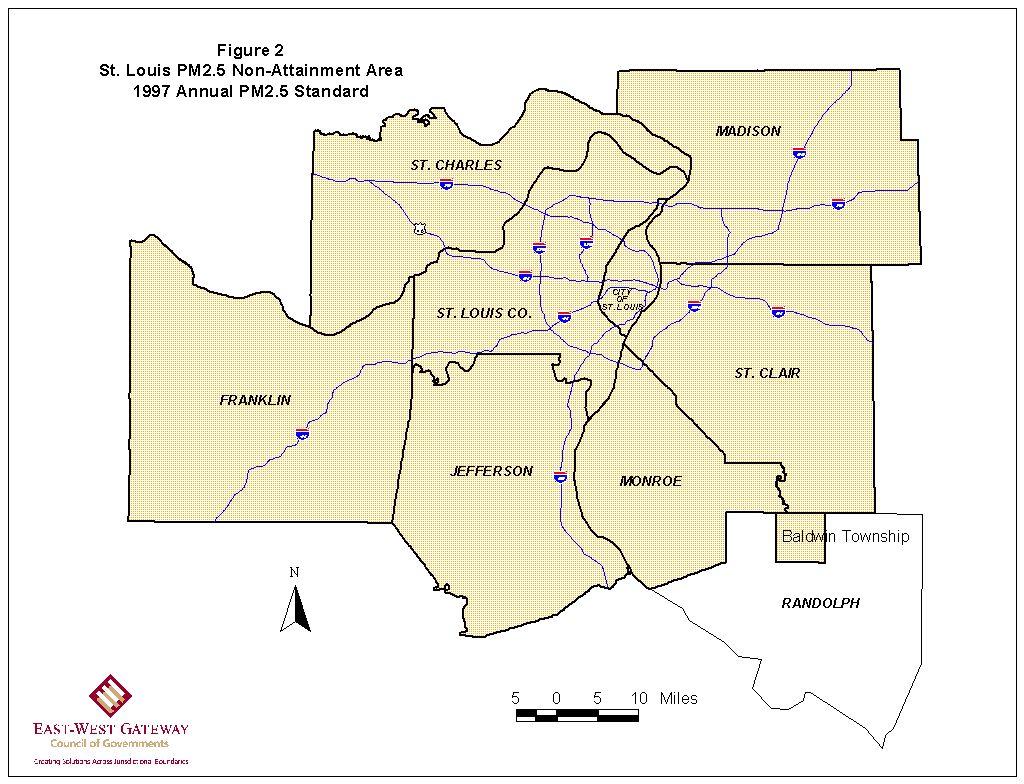 Conformity Process related amendments to Conneced2045 has been performed for the Illinois non-attainment area with the Conformity procedure set out for the 1997 annual PM 2.5 standard.