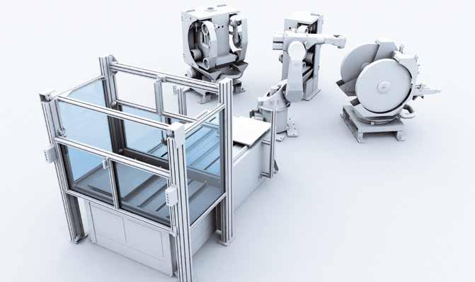 MACHINE AND PLANT DESIGN Greater efficiency through logical and strategic concepts BASIC DESIGN MODULAR DESIGN Basic design for very simple grinding and polishing tasks.