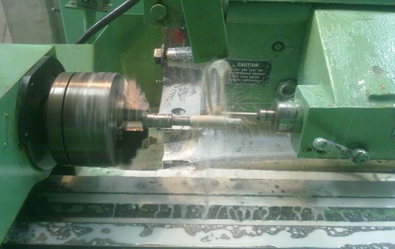 porcelain material. A resin bonded diamond grinding wheel with a grit size of 400# (with 100% diamond concentration) is used to grind the ceramic workpieces for external surface finish.