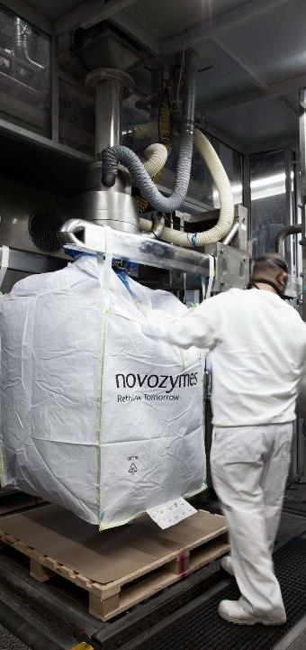 Novozymes carries limited exposure to raw material fluctuations Factors impacting COGS Productivity improvements, input prices, currency Note: accounting practice implies that there is a time lag