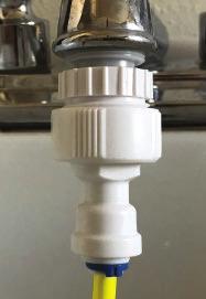 NOTE: A 90 elbow is included that can be used in plumbing the Classic RO unit.