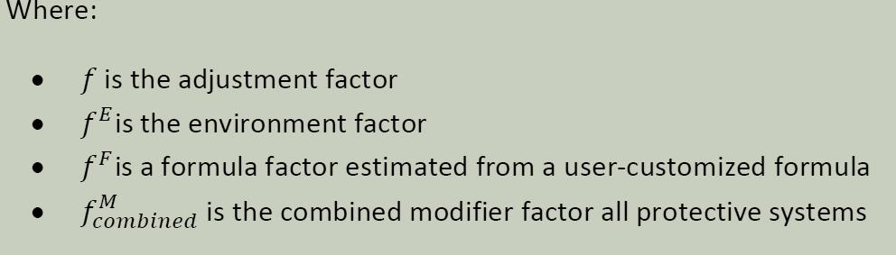 24 NJDOT Elements Deterioration Modeling Combined Adjustment Factor All the factors are multiplied together to estimate: An overall adjustment factor Adjust the median years
