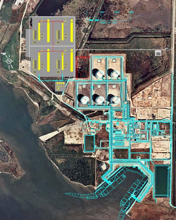 Sabine Pass LNG Proposed Liquefaction Project - Overview Leveraging existing assets Large acreage position (853 acres) Can readily accommodate 4 liquefaction trains (up to 2 Bcf/d capacity) Existing