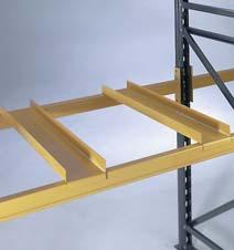 beams, to provide fork entry spaces.