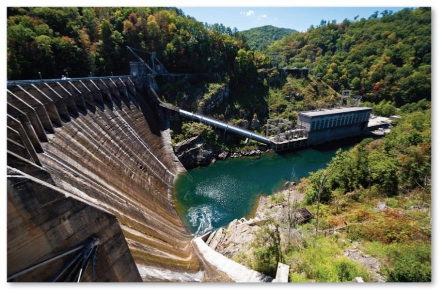 of hydroelectric power depends in part