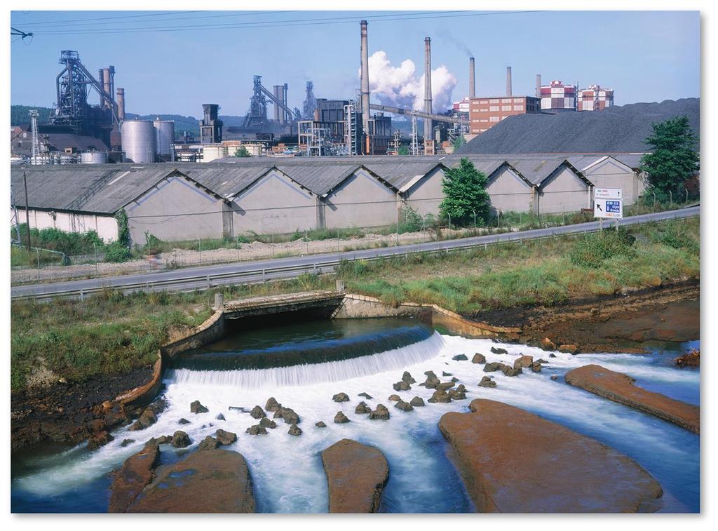 3.9 Point Source Pollution Figure 11-65: A factory in Wolfen, Germany