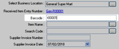 3.2. Receive item Receive item entry is done to receive the stock of the items by a supplier and is useful to keep a track of the payment of the supplies received by a specific supplier.