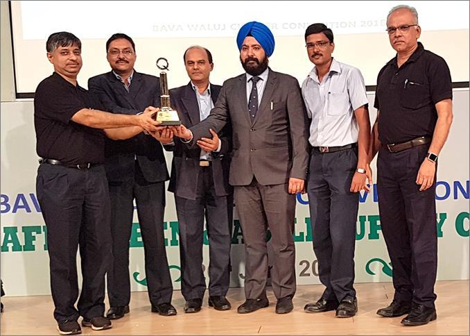 Gold Quality Award Bajaj Auto Gabriel Aurangabad Team won