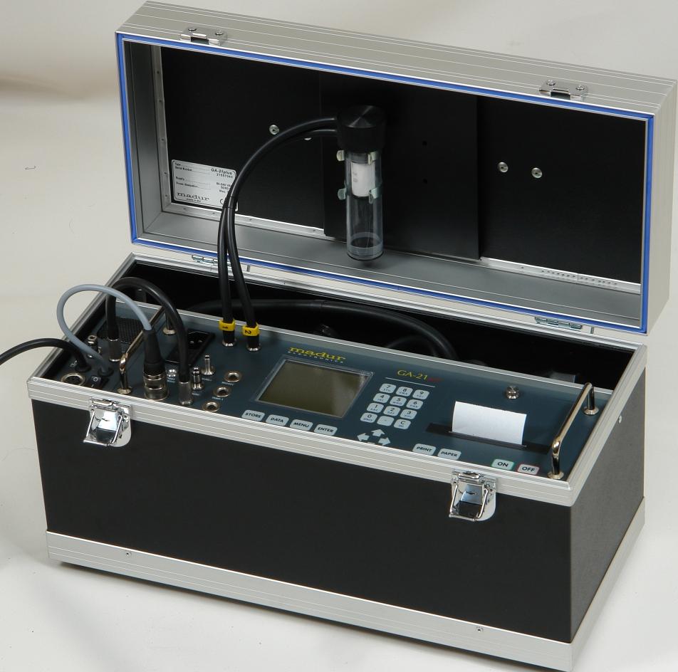 www..com portable gas analyser GA21plus is a portable analyser using advanced technologies.
