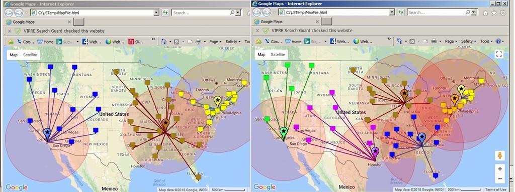 Optimizing Your Supply Chain Google Maps complete the picture with graphic details for all your solutions