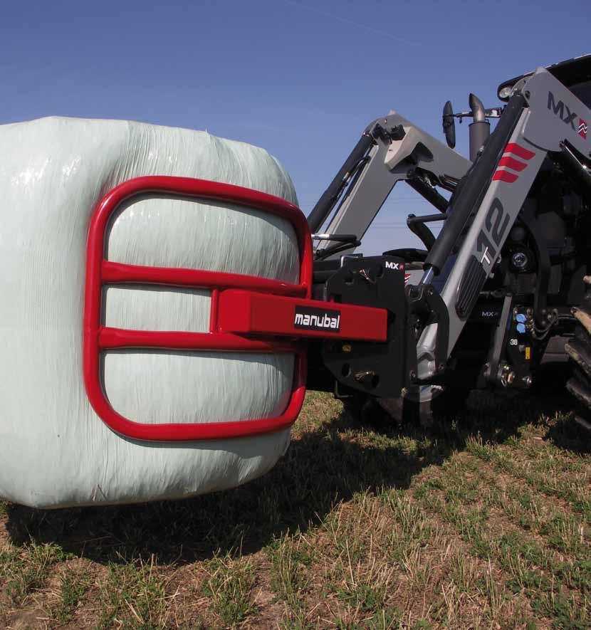 RANGE Agriculture Handling solutions for wrapped bales