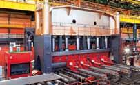 JCO forming press with 10,000 t press force 12 m JCO forming press with 6,500 t press force Two tack welding machines 5