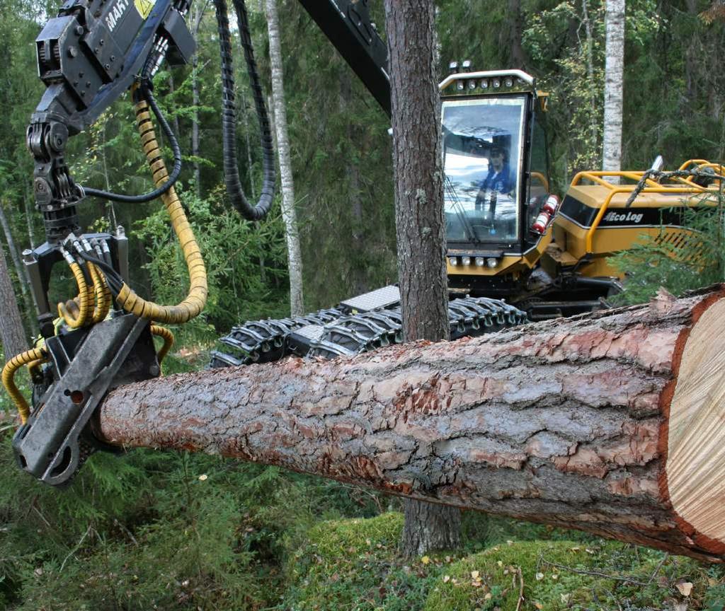 AFMFOREST Proven performance AFM 55 White Line AFM 55 White Line AFM 55 is a solution for clear felling and later thinning operations, made with middle sized forest machines.