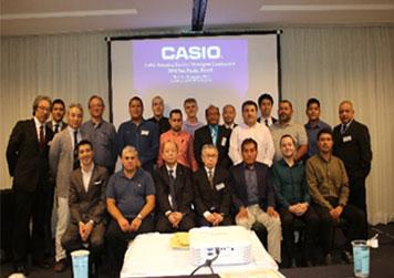 Casio holds regular technical skill courses in each region in order to improve the acquisition of repair technical skill and to raise skill levels to ensure that Casio customers around the world