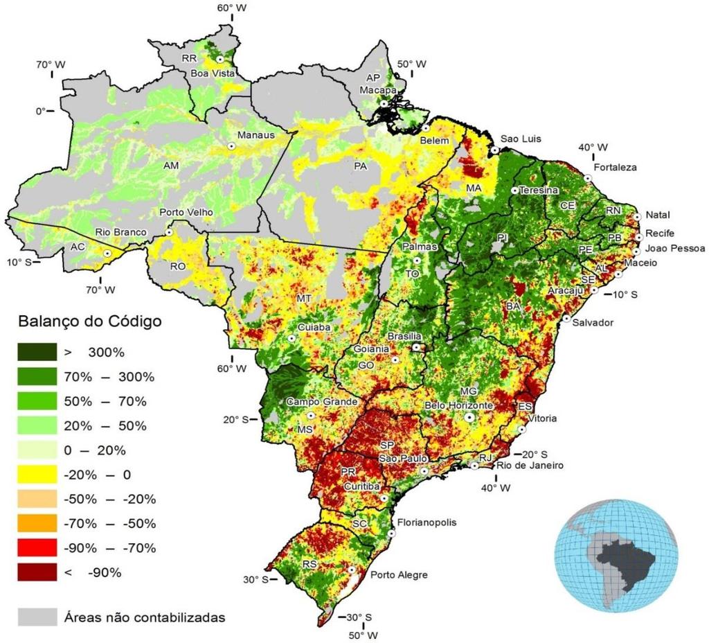 Level of compliance Brazil s new forest code Brazil s controversial new Forest Code grants amnesty to illegal deforesters Debt